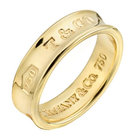 tiffany and co gold bands.